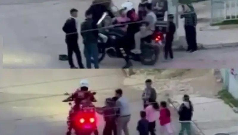 Çocuklar için Eğlenceli Bir Gün: Polis Memuru Motorla Eğlenceyi Sevdiriyor