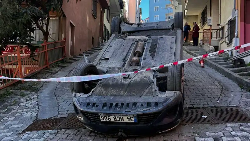 El Freni Çekilmeyen Otomobilin Takla Atması: Korku Dolu Anlar
