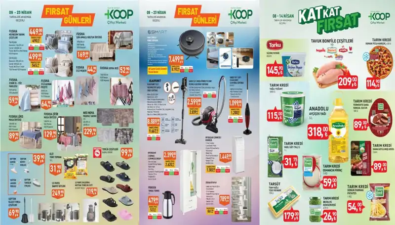 Tarım Kredi KOOP Marketleri, Nisan İndirimleriyle Alışverişe Doyuruyor!