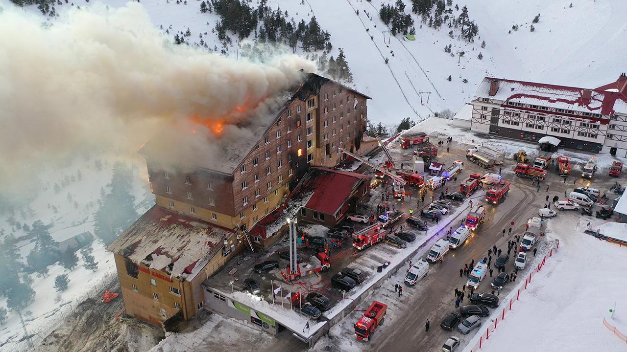 Kartalkaya Oteli'nde Yangın Faciası: 10 Ölü, 32 Yaralı
