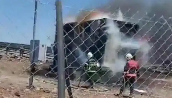 Şanlıurfa'da Büyük Trafo Yangını: Kentin Elektrik Sistemi Küsuratlı Zararlar Yaşadı