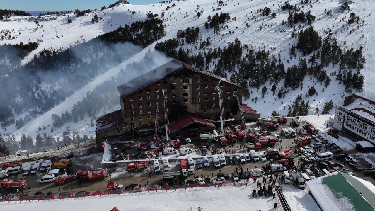 Bolu'daki Yangın Olayında 14 Kişi Gözaltına Alındı