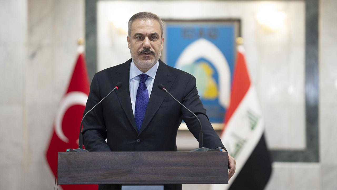 Bakan Fidan: Irak'tan PKK'ya destek kesilmesini talep ediyoruz