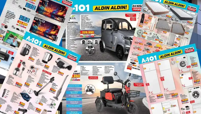 A101'de Yeni Dönem: Perde, Halı ve Elektronik Mutfak Ürünleri Satışa Sunuluyor