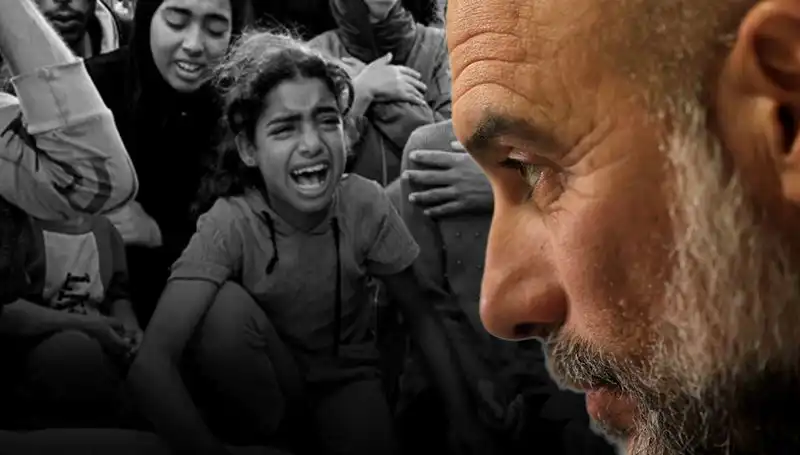 Pep Guardiola'nın Gazze Açıklaması: Üzüntü Dolu Bir Sesleniş