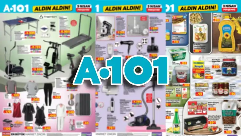 A101 3 Nisan Aktüel Kataloğu: Bu Hafta Kaçırılmaması Gereken İndirimler