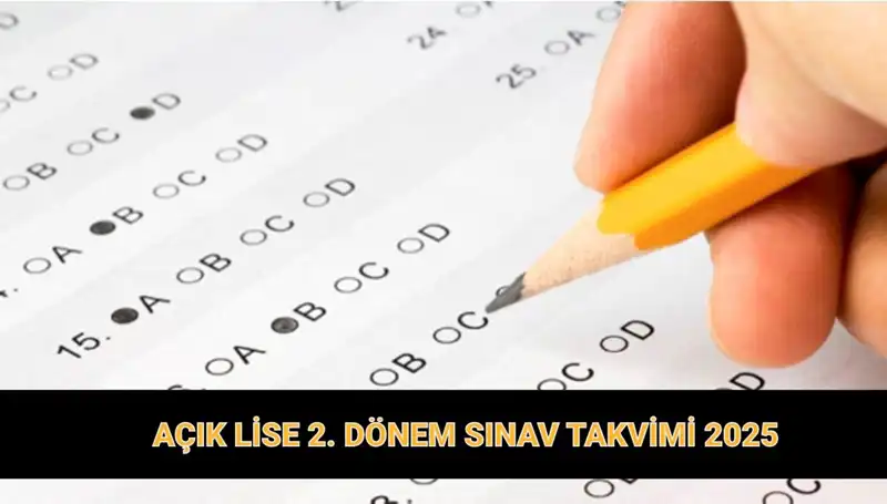 Açık Lise 2. Dönem Sınav Günleri MEB Tarafından Duyuruldu!