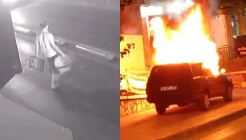 Boşanma Sürecinde Şok Edici Olay: Eşinin Aracını Yaktı!