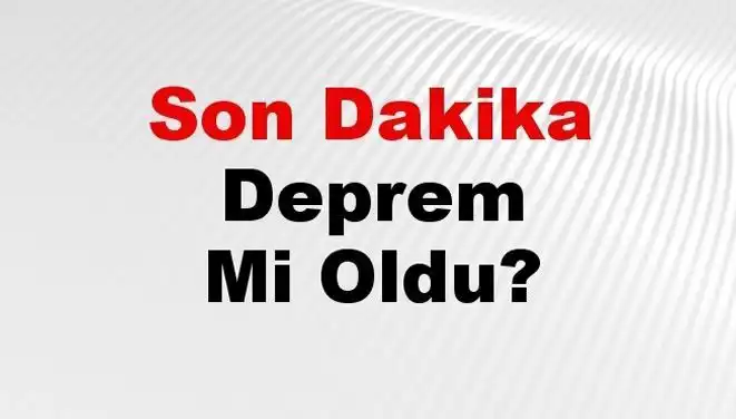 Hatay'da Beklenmedik Deprem: Sarsıntının Merkez Üssü Neresi?