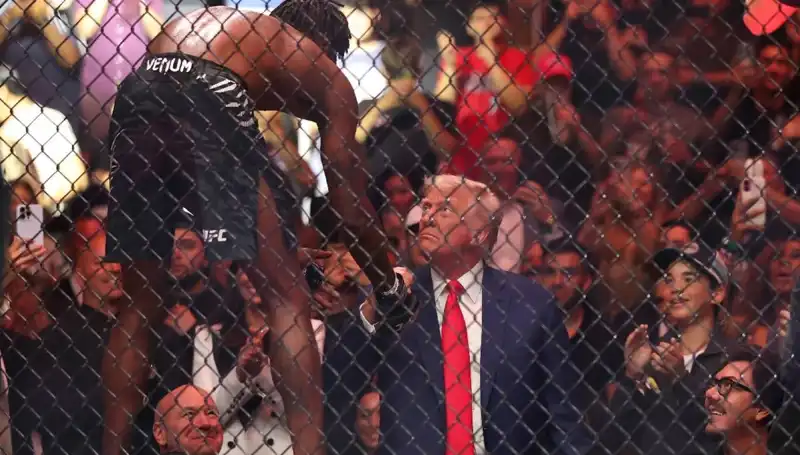 Trump, Beyaz Saray Bahçesi'nde UFC Etkinliği Düzenlemeyi Planlıyor!