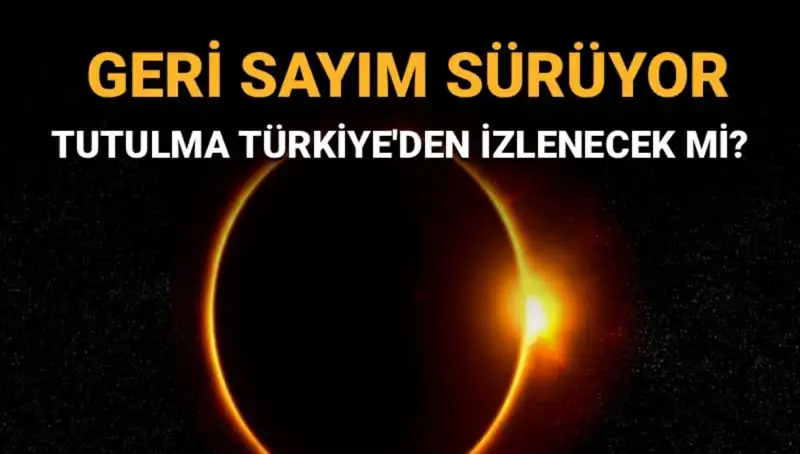 Türkiye, Eylül Ayındaki Güneş Tutulmasını İzleyecek Mi? Heyecan Dolu Gözler!