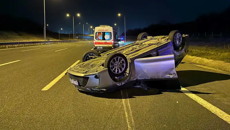 Kuzey Marmara Otoyolu'nda Feci Kaza: İki Araç Çarpıştı, Çok Sayıda Yaralı